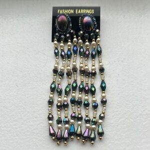 Elegant Multicolor Dangle Earrings